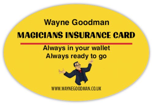 Magicians Insurance Cards