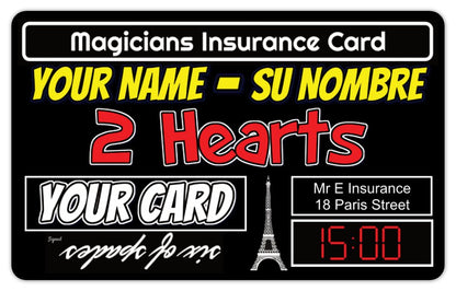 Magicians Insurance Cards